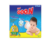 Bỉm dán Goon Slim S20, bỉm cho trẻ sơ sinh siêu mềm