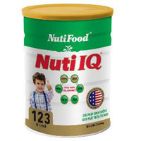 Sữa bột Nuti IQ 123 - 400g cho trẻ em 1 - 3 tuổi 