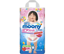 Bỉm quần Moony L44 cho bé gái giá rẻ nhất