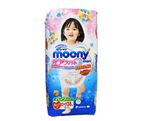 Bỉm quần Moony XL38 cho bé gái  giá rẻ Hà Nội