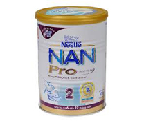 Sữa bột Nan Nga Nestle Pro số 2 400g cho trẻ sơ sinh