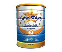 Sữa bột LittleStars Premium Gold 2 - 900gr nhập