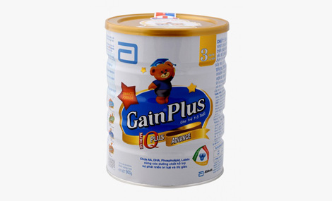  Sữa bột Gain Plus IQ 400gr