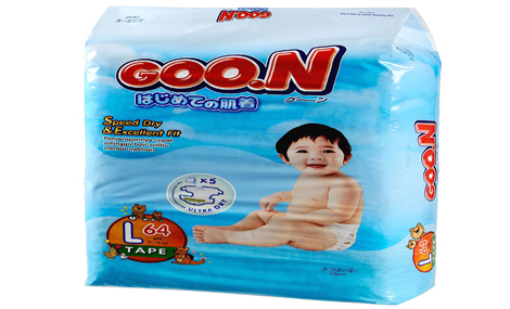 Bỉm dán Goon Slim L64