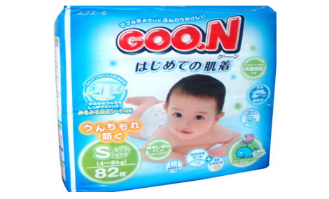 Bỉm dán Goon nội địa S82/84