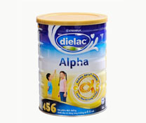 Sữa bột Dielac Alpha 456 HT 900g của Vinamilk 