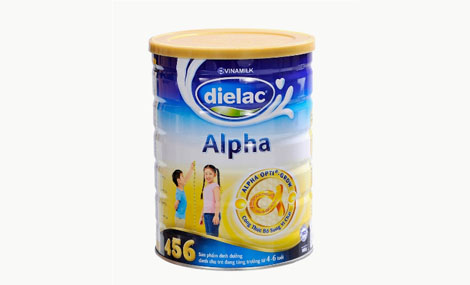 Sữa bột Dielac Alpha 456