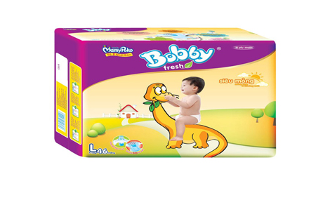 Tã dán Bobby siêu mỏng L 46