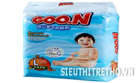 Bỉm dán Goon Slim L64 (4)