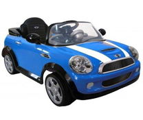 Ô tô Mini Cooper có điều khiển màu xanh giá rẻ