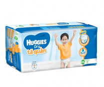 Bỉm quần Huggies Dry Pants Jumbo size XXL-30 miếng cho bé trên 14kg